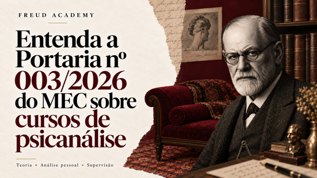 Portaria nº 003/2026 do MEC e formação em psicanálise